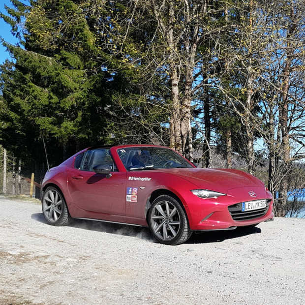 Mazda MX-5 RF roadster met verhoogd rijplezier