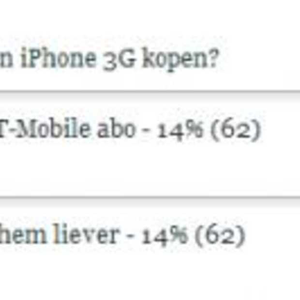 Meerderheid koopt geen iPhone 3G