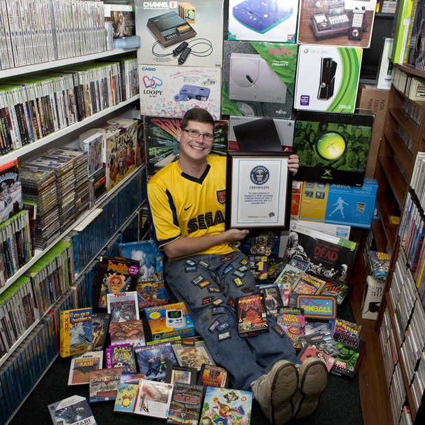 Michael Thomasson verkoopt zijn record verzameling aan games voor $750.000