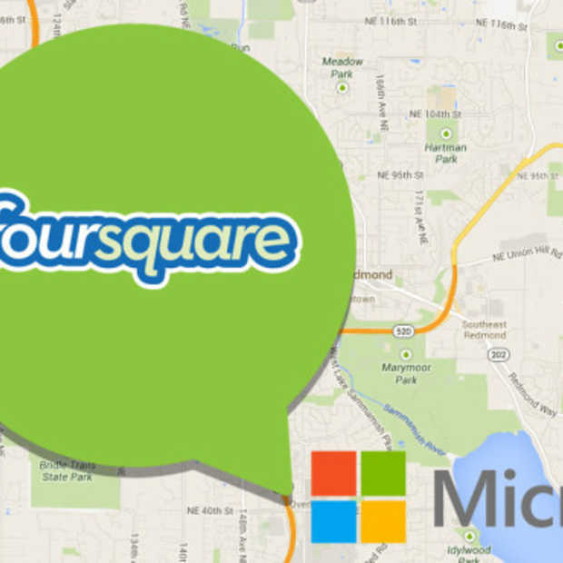 Microsoft gaat Foursquare data en technologie gebruiken voor Bing en Windows