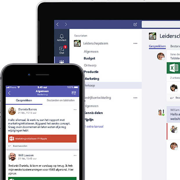 ​Microsoft Teams nu gebruikt door half miljoen bedrijven en komst van nieuwe features