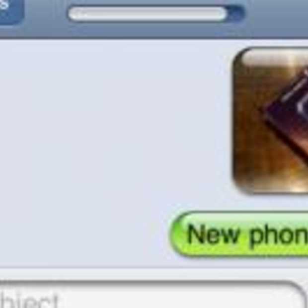 MMS’en vanaf  de iPhone