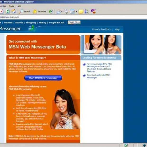 MSN Web Messenger