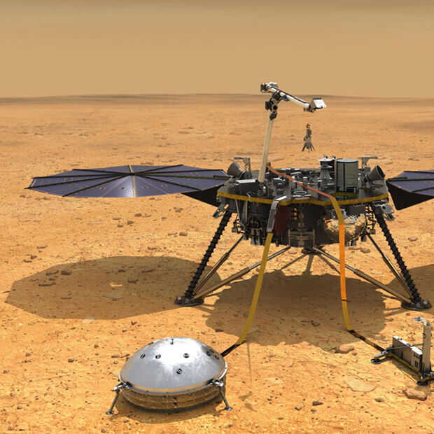 NASA’s InSight-marslander gaat met pensioen