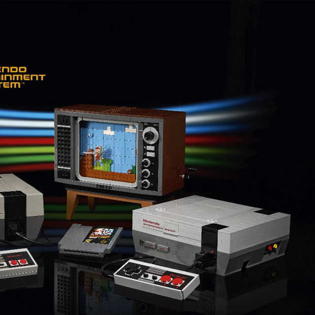 LEGO en Nintendo maken een Nintendo Entertainment System van LEGO