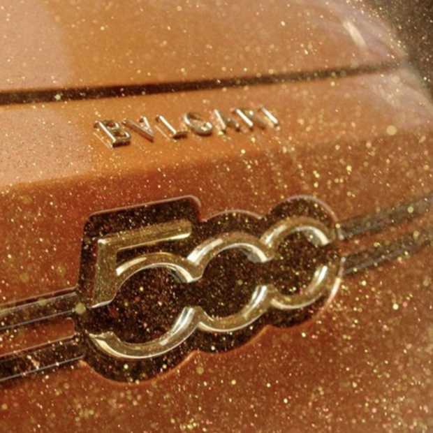 Drie exclusieve interpretaties van de New Fiat 500, door Armani, Bvlgari en Kartell