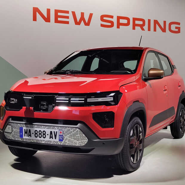 ​De vernieuwde Dacia Spring is goedkoop, elektrisch én voorzien van toffe gadgets