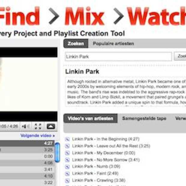 New: YouTube Music Discovery Project : Find, Mix, Watch