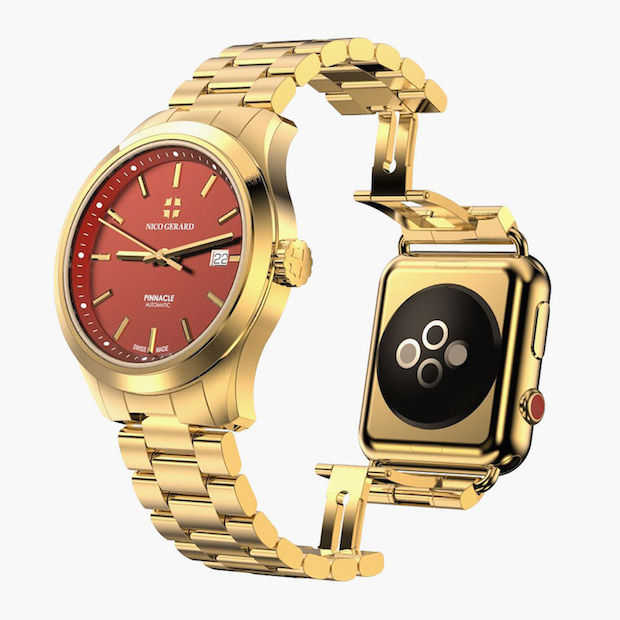 Luxe horlogefabrikant maakt hybride Apple Watch