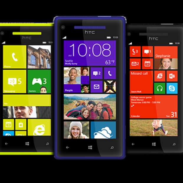 Nieuwe HTC Windows Phone 8 telefoons ogen geweldig