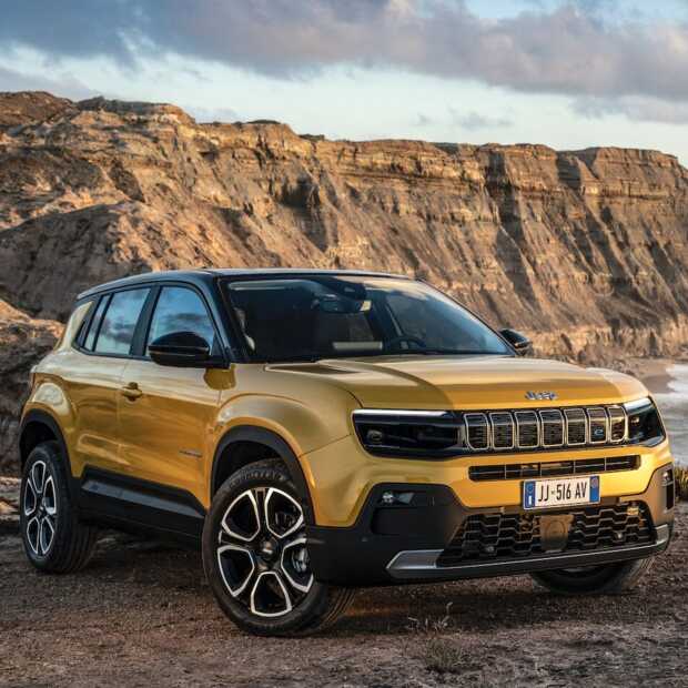 De nieuwe Jeep Avenger, Recon en Wagoneer S, allen volledig elektrisch