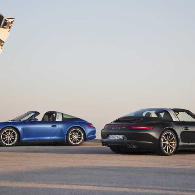Nieuwe Porsche 911 Targa krijgt innovatief Targa dak