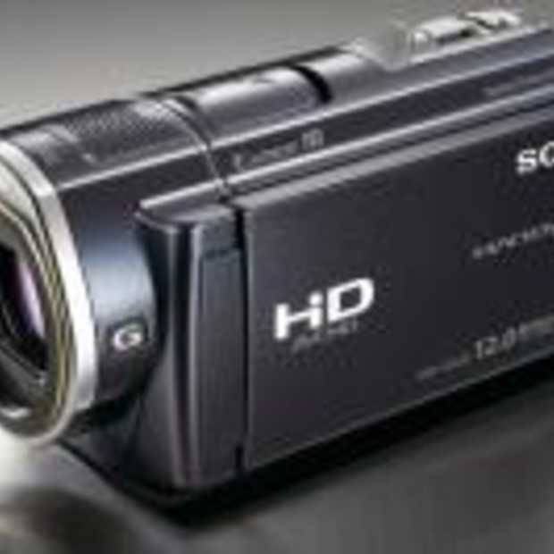 Nieuwe schokvrije Sony Full HD Handycam