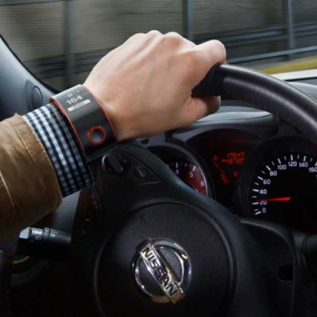Nissan komt met smartwatch voor in de auto