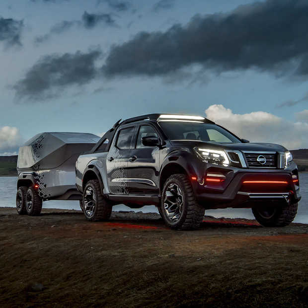 Nissan Navara Dark Sky Concept nieuw opwindend pick-up-concept