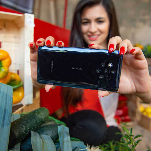 Nokia blaast PureView nieuw leven in met 5 camera's