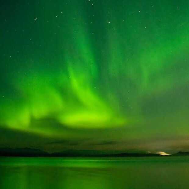 Noorderlicht zeldzaam zuidelijk in Nederland te zien