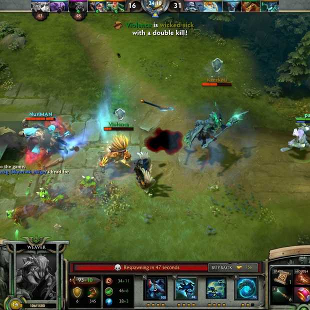 Nooit meer Dota 2 na honderd gevechten