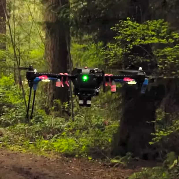 Autonome drone van Nvidia kan navigeren zonder GPS