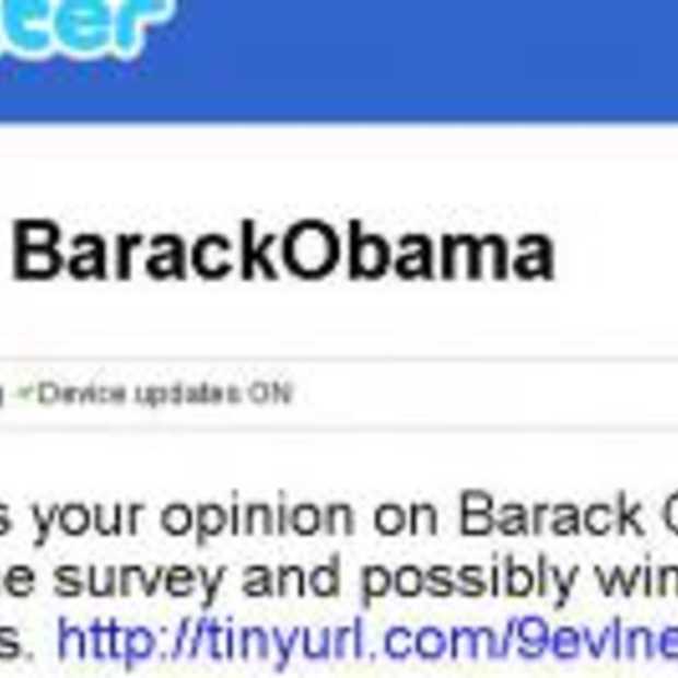 Obama heeft zelf nog nooit Twitter gebruikt