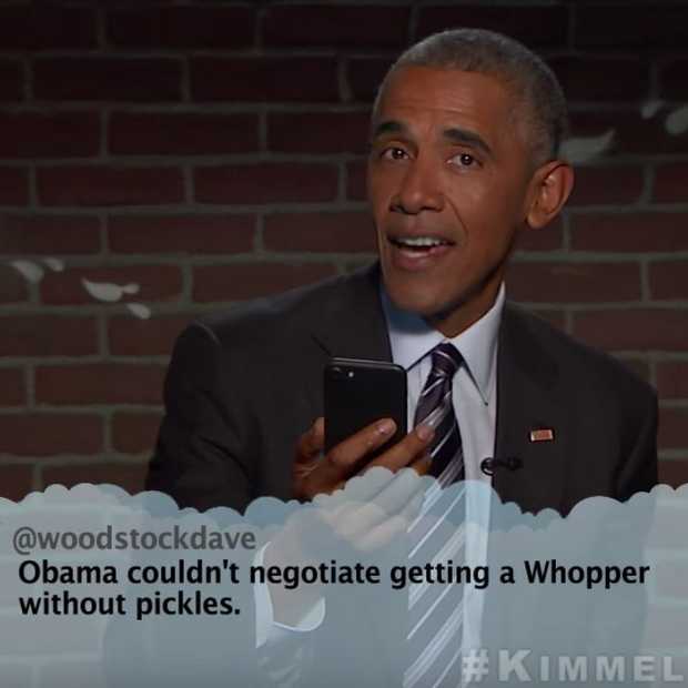 Video: Mean Tweets met president Obama