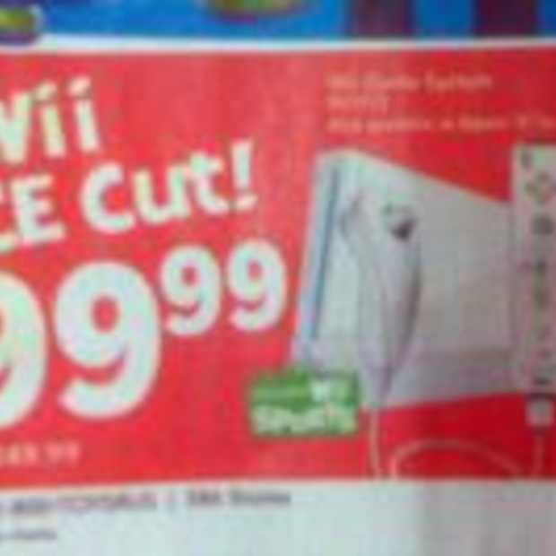 Ook de Nintendo Wii zal in prijs dalen