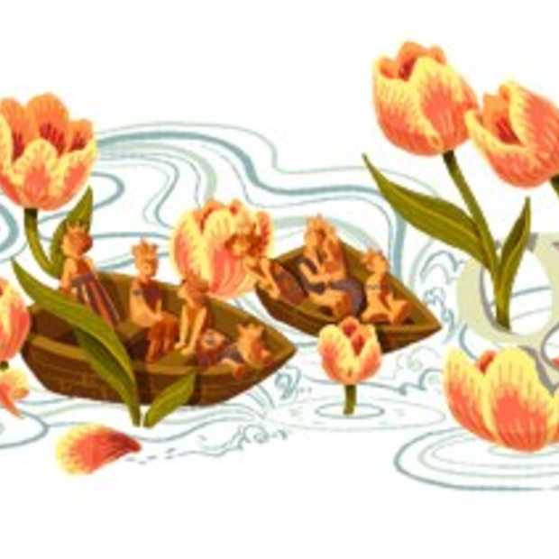 Ook Google viert Koninginnedag