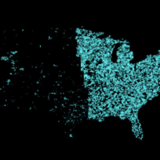 OpenStreetMap gebruikt crowdsourcing in interactieve graphics