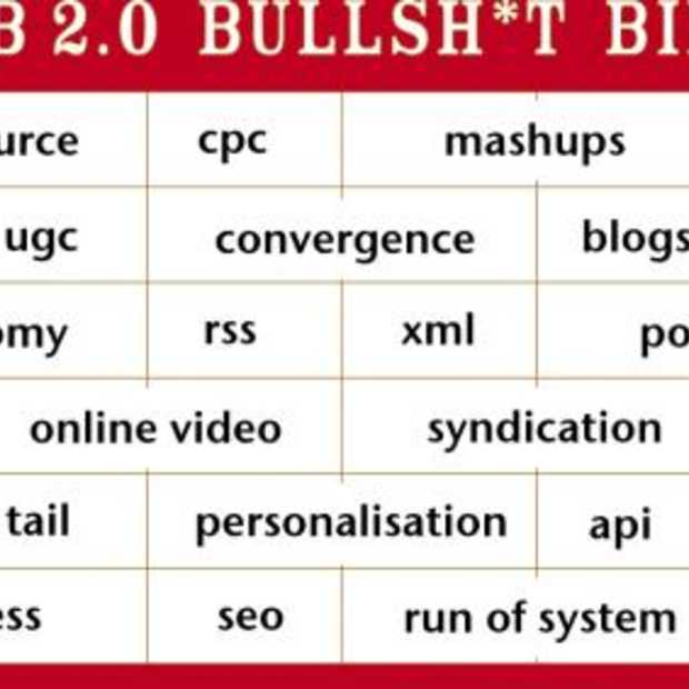 Oproep: Web2.0 Bullshit Bingo