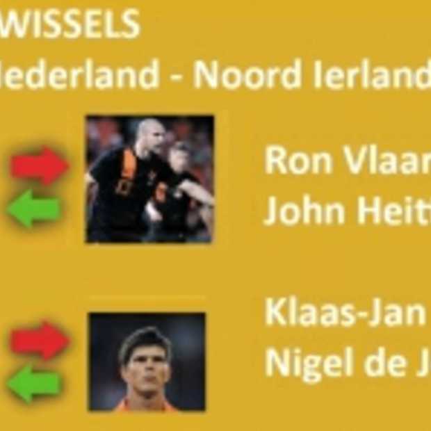 Opstelling Oranje volgens Social Media [Infographic]