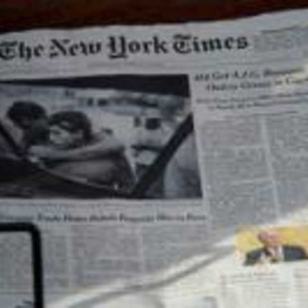 Papieren versie New York Times verdwijnt