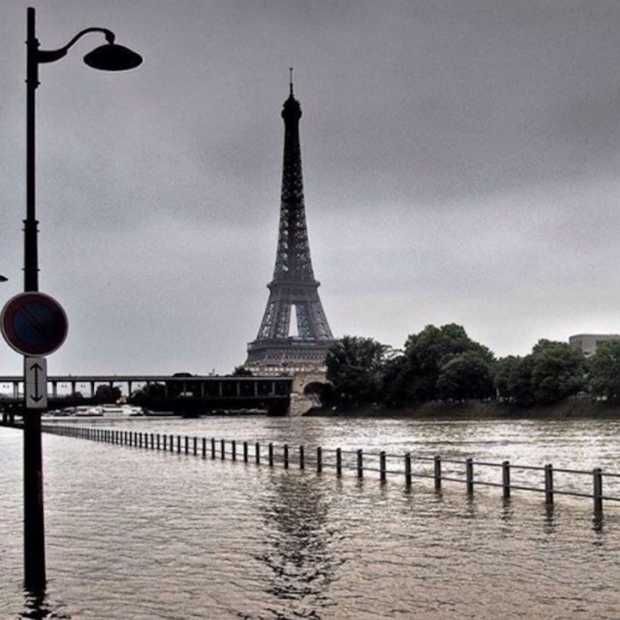 Parijs loopt onder water en niet zo'n beetje ook