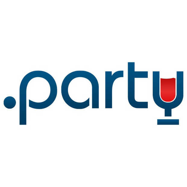 Iedereen wil een .party domein voor zijn feestje