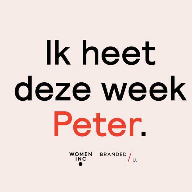 Mijn naam is Peter: actie voor ongelijke man-vrouwverdeling op de werkvloer