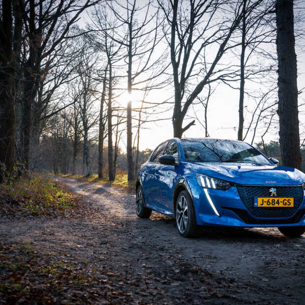 De Peugeot 208 maar dan elektrisch