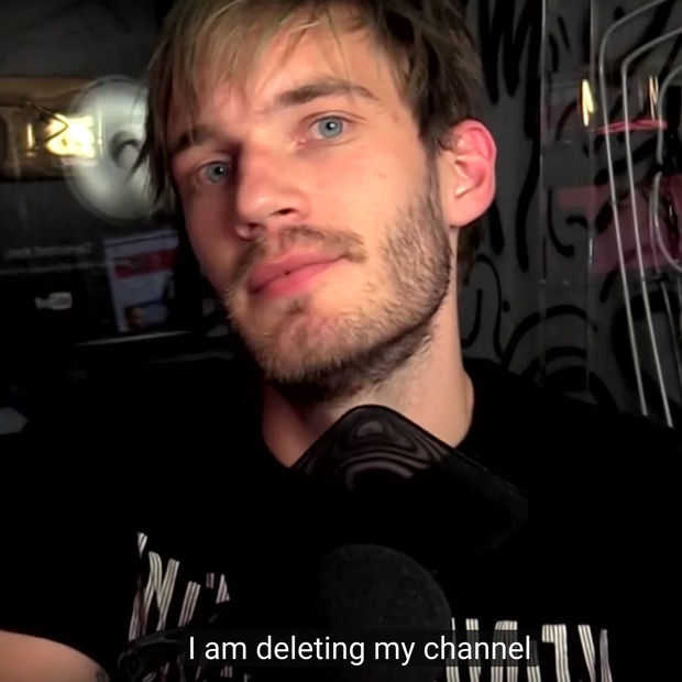 Gaat Pewdiepie zijn YouTube-kanaal met 50 miljoen abo's echt verwijderen?
