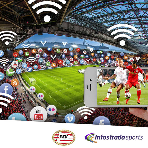 Philips Stadion het eerste ‘Connected Stadium’ in Nederland