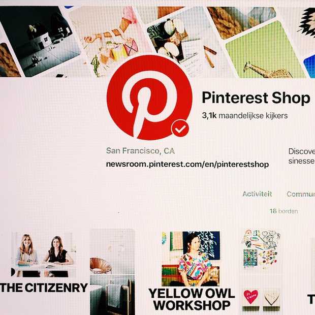 Pinterest opent online marktplaats 'Pinterest Shop'