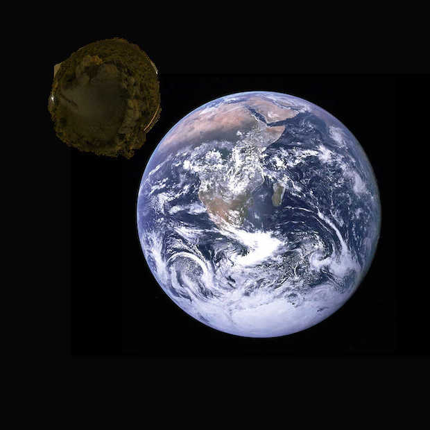 Oei: zondag komt er een planetoïde rakelings langs onze planeet