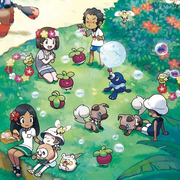 Nintendo viert release van nieuwe Pokémon games Sun en Moon