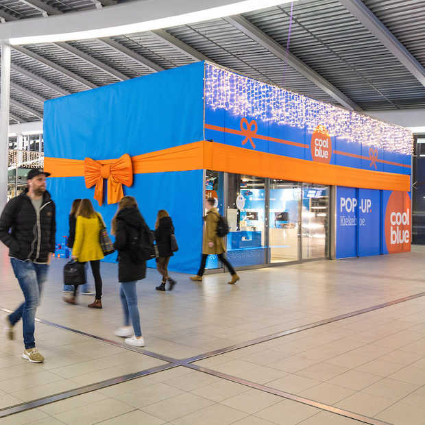 Coolblue opent pop-up winkel op Utrecht Centraal voor afhalen pakketjes