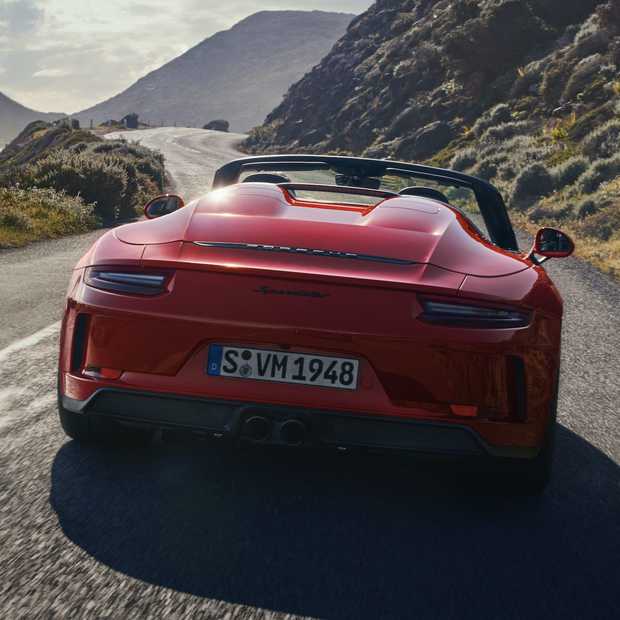 Nieuwe Porsche 911 Speedster