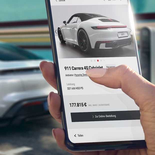 Porsche begint met online autoverkoop