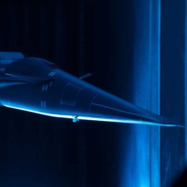 Nieuw supersonisch vliegtuig van NASA is een stuk stiller