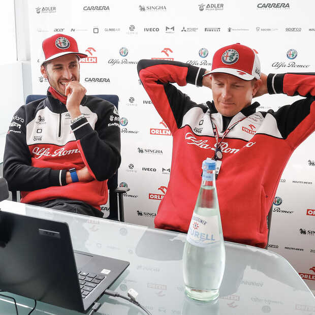 Dit wist je nog niet over Kimi Räikkönen en Antonio Giovinazzi