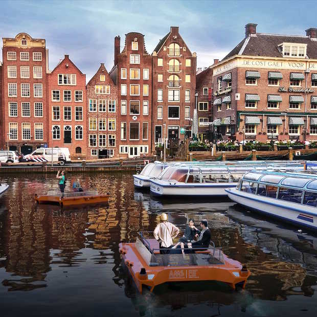 Binnenkort een autonome Roboat in de grachten van Amsterdam?