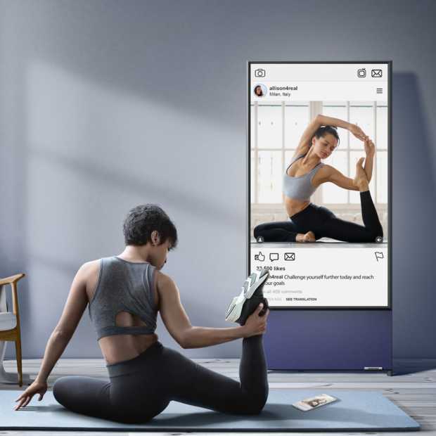 Lifestyle TV The Sero ontworpen voor verticale content