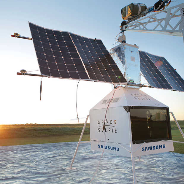 Samsung gaat op ​SpaceSelfie-missie​
