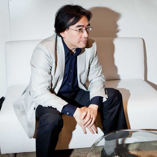 Satoru Iwata herstellende van operatie