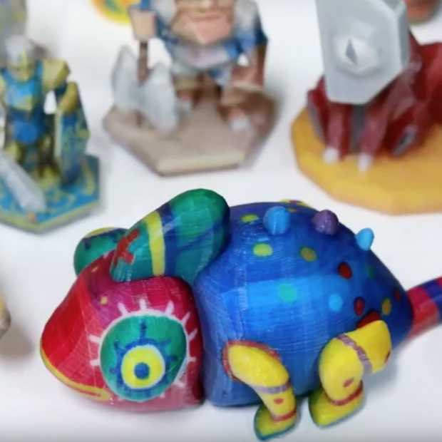 Deze nieuwe 3D-printer laat je vrijwel alle kleurencombinaties printen
